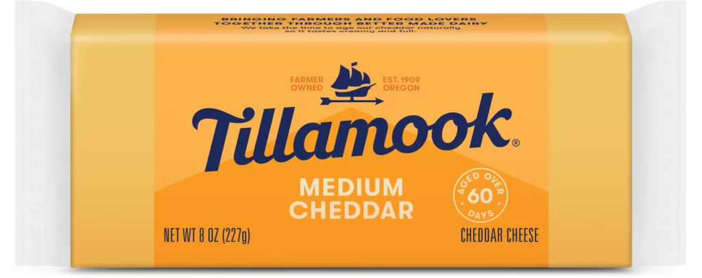 Tillamook Kosher Medium Cheddar Cheese