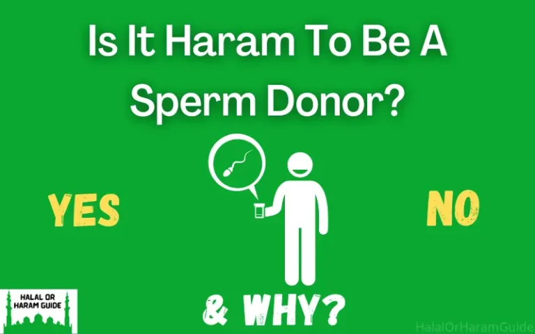 Is It Haram To Be A Sperm Donor In Islam?