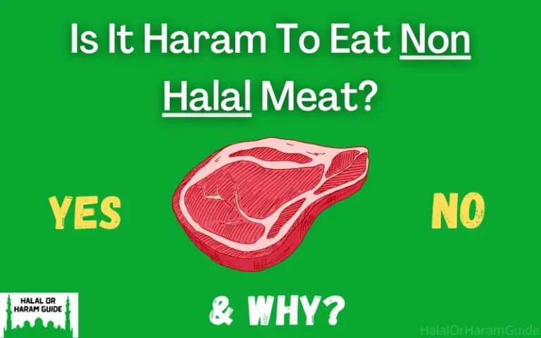 Is It Haram To Eat Non Halal Meat