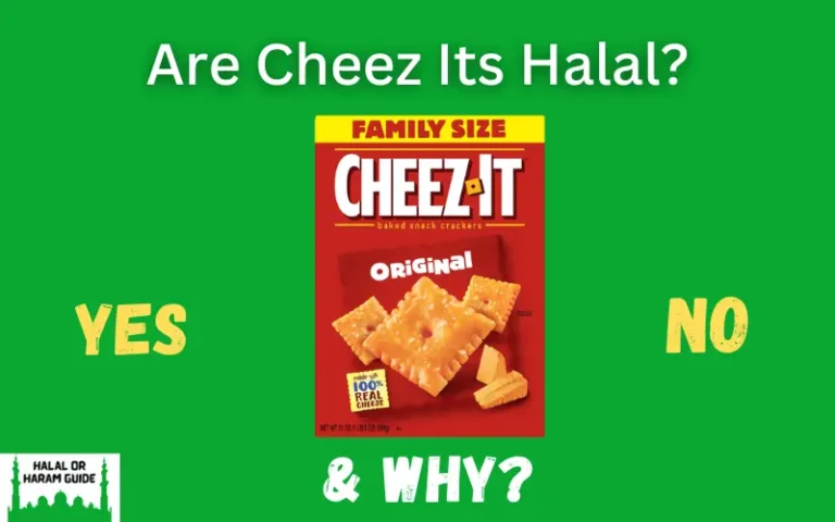 Are Cheez Its Halal In USA?
