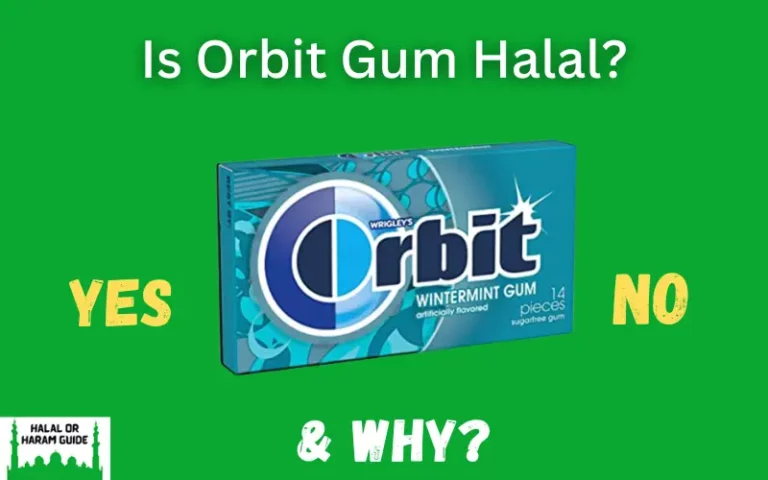 Is Orbit Gum Halal Or Haram? (Yes/No)