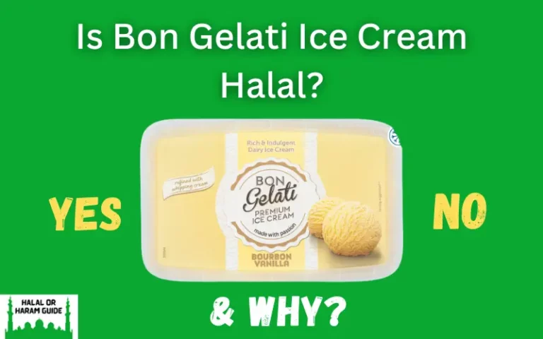Is Bon Gelati Ice Cream Halal In The UK?