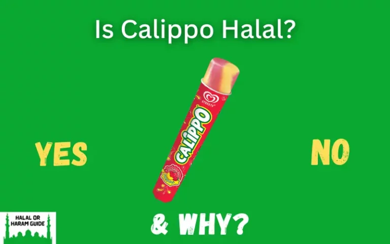 Is Calippo Halal Or Haram?