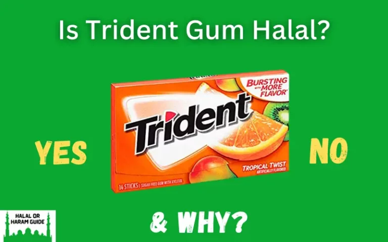Is Trident Gum Halal Or Haram: Unlocking The Truth