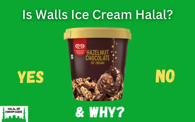 Is Walls Ice Cream Halal In The UK?