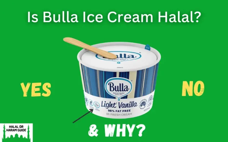 Is Bulla Ice Cream Halal? (Yes/No)