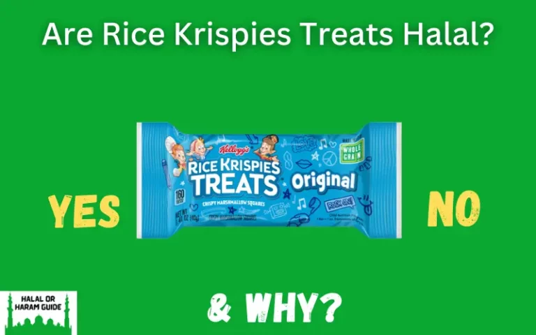 Are Rice Krispies Treats Halal?